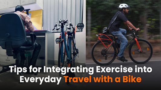"cycling workout tips," "bike commuting benefits," "exercise during commute," "cycling to work," "integrating exercise into daily routine."