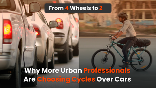 From 4 Wheels to 2: Why More Urban Professionals Are Choosing Cycles Over Cars