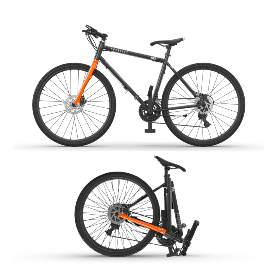 Hornback M1 Foldable gear cycle Power Convenience Combined