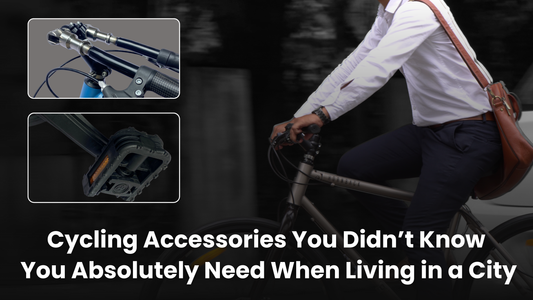 Must-Have City Cycling Accessories | Hornback PedalFlex, PivotPro, TrialStride & ComfortPro