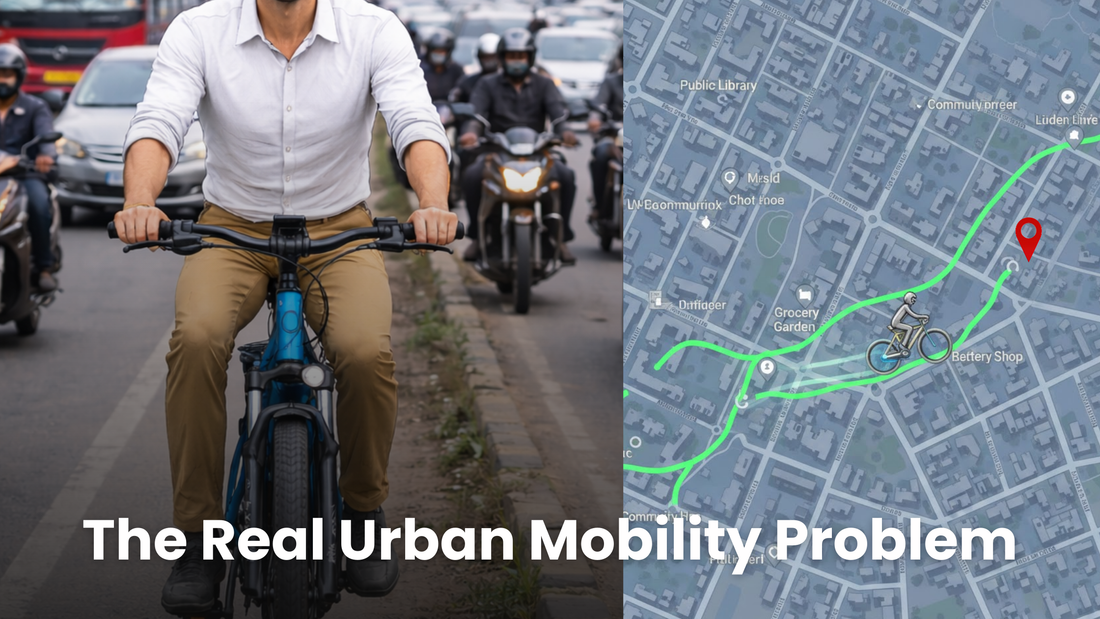 Why Short-Distance Mobility Matters More Than High-Speed Transport | Urban Mobility ExplainedCities keep investing in faster roads, wider flyovers, and bigger vehicles. Yet, most daily trips are short, repetitive, and local. The problem isn’t speed — it’s