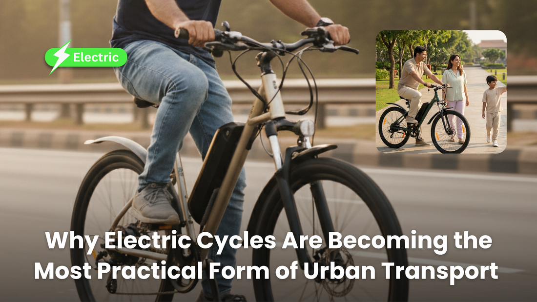 Why Electric Cycles Are Becoming the Most Practical Form of Urban Transport