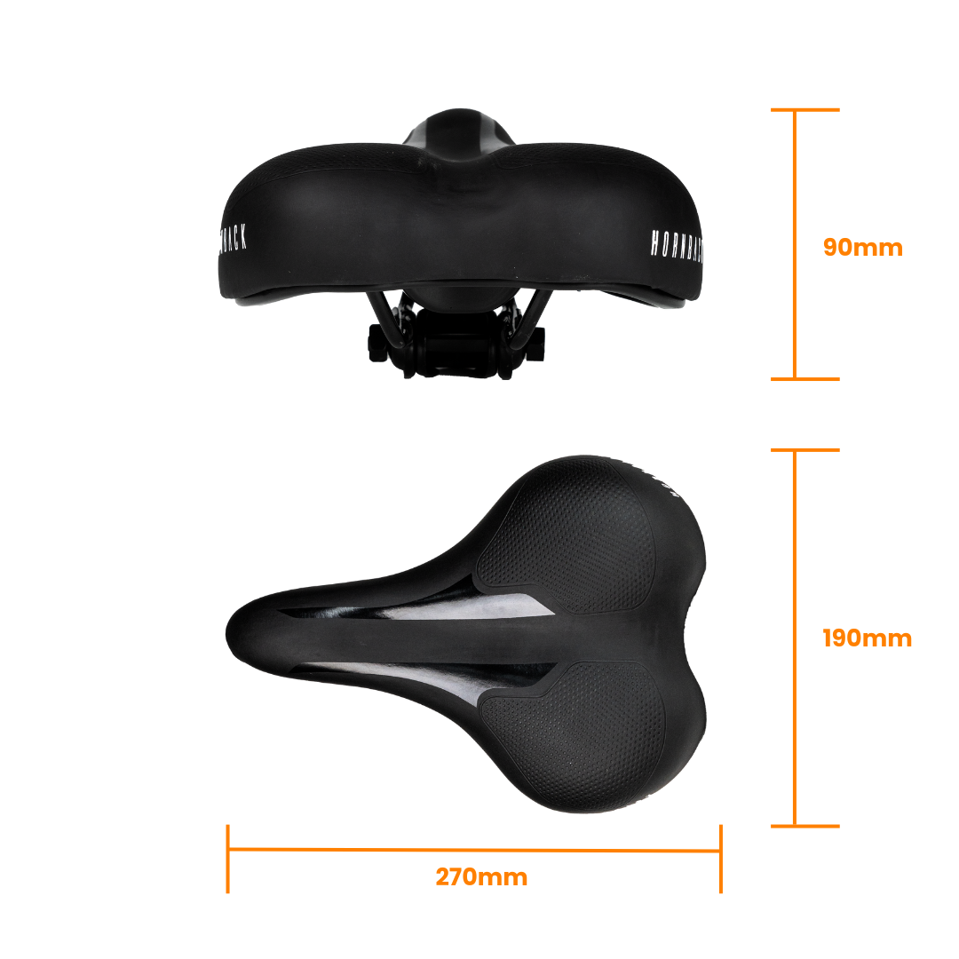 Hornback ComfortPro Wide Bicycle Saddle