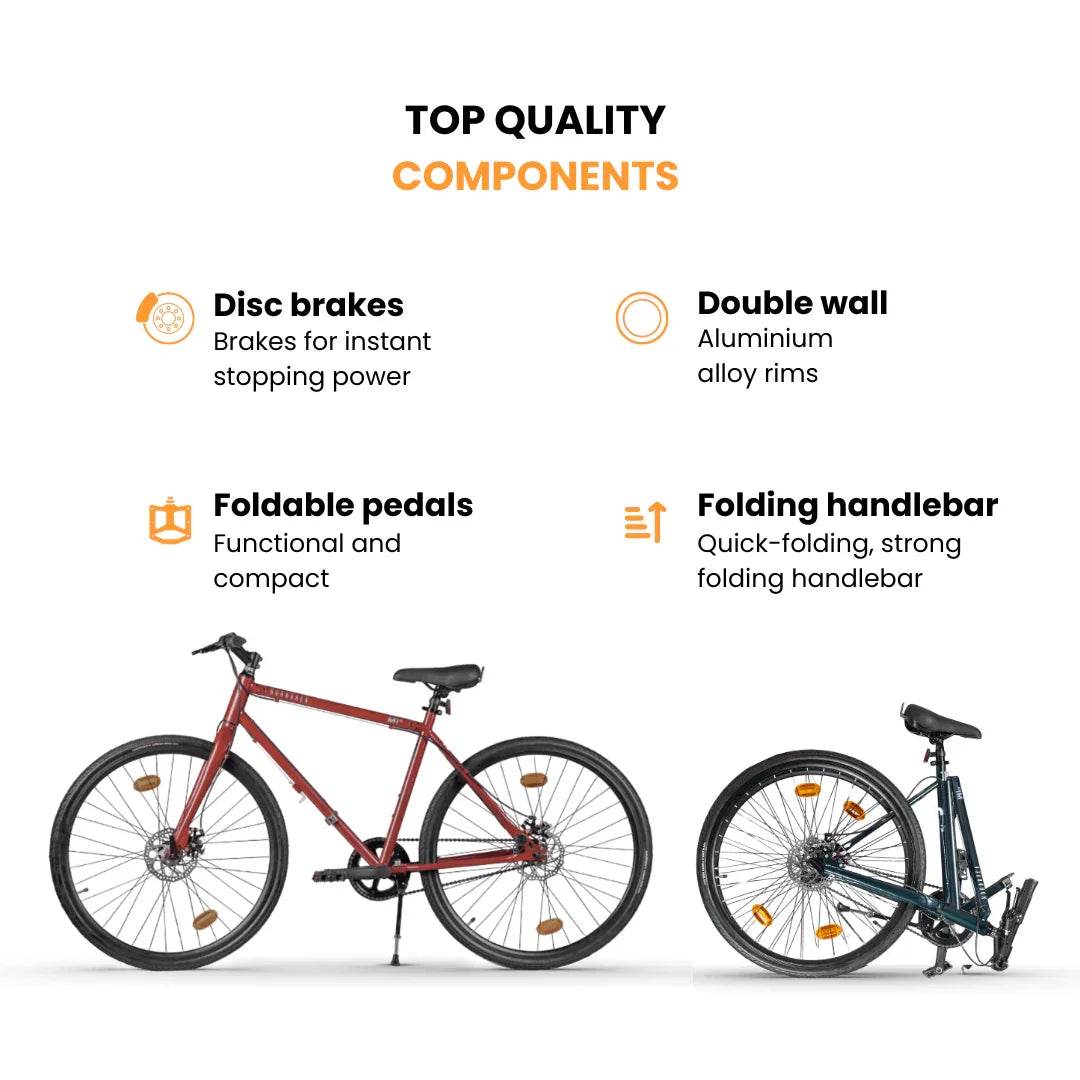Hornback M1s Foldable Bike Your Compact Cycling Companion