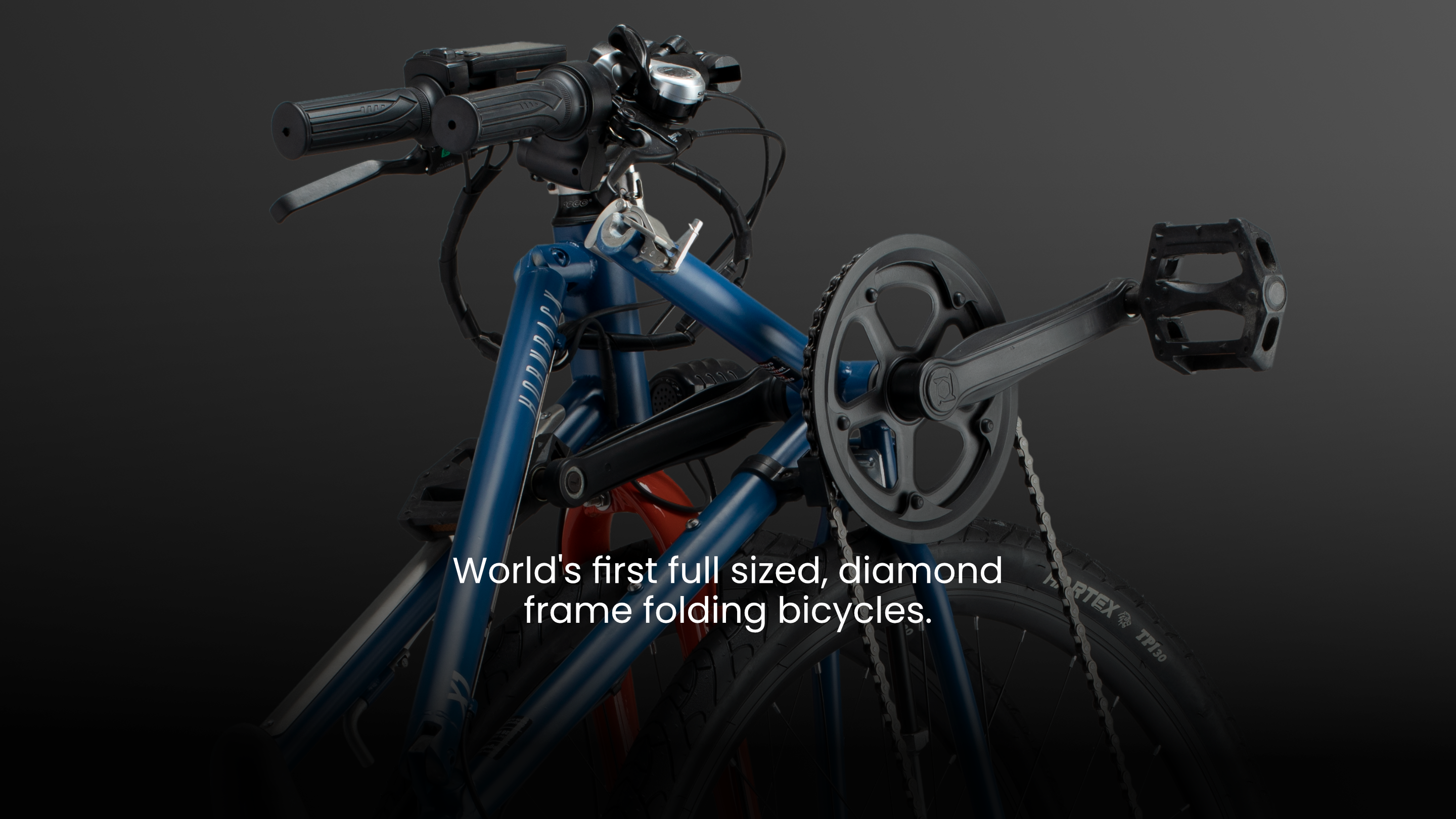 Folding bicycle discount frame