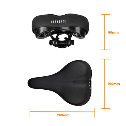 Hornback ComfortPro Bicycle Saddle - Hornback