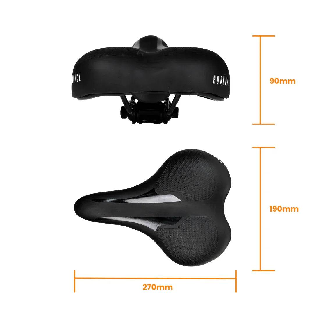 Hornback ComfortPro Wide Bicycle Saddle - Hornback