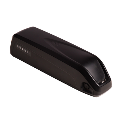Hornback Removable Battery 10.4 Ah10.4 Ah High-capacity lithium battery for extended range and long-distance rides Fast charging technology with full recharge in 3–5 hours to minimize downtime Removable and lightweight battery design for easy charging at